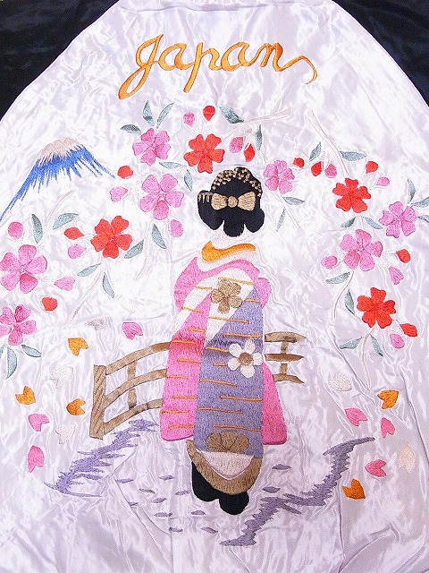 TAILOR TOYO[テーラー東洋] スカジャン TT14465 舞妓×WHITE EAGLE 白鷲