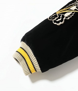 TAILOR TOYO[テーラー東洋] スカジャン TT15544 別珍 ROARING TIGER