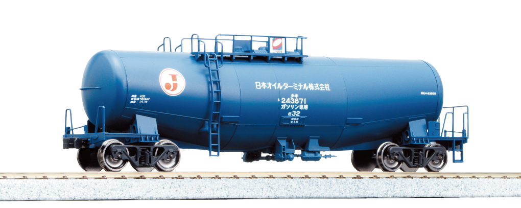 KATO鉄道模型オンラインショッピング (HO)タキ43000（ブルー）日本