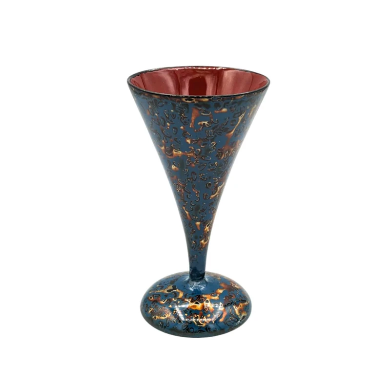 会津塗 虫喰塗ワインカップ(青) - お買い物｜日本最大級の箸の通販