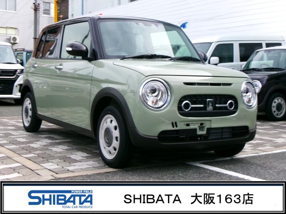 11月1日入庫車情報【R6年10月登録】ラパン LC X 2トーンルーフ