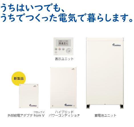 ハイブリッド蓄電システム EIBS7 | 太陽光発電システム「EneTelus」