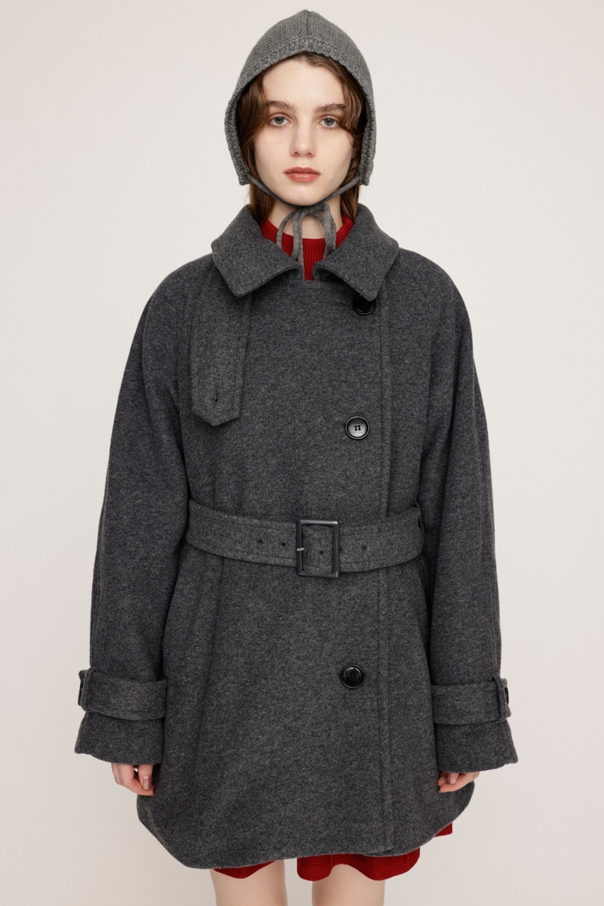 SLY | STAND NECK BELTED S／コート (コート ) |SHEL'TTER WEBSTORE
