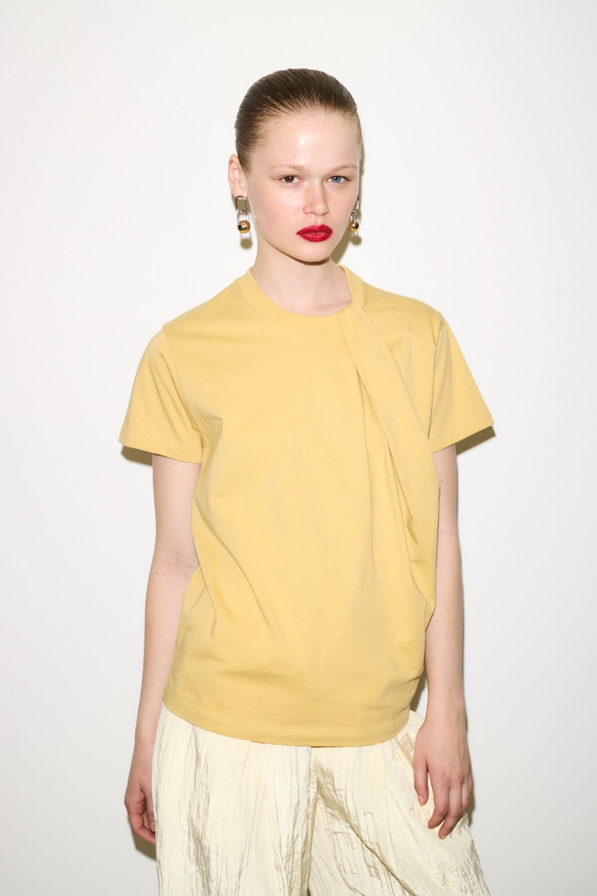 THROW by SLY | 【THROW】TWIST ASYMMETRY トップス (Tシャツ