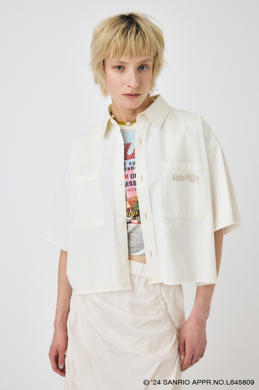 MOUSSY | HELLO KITTY CROPPED シャツ (シャツ・ブラウス ) |SHEL'TTER