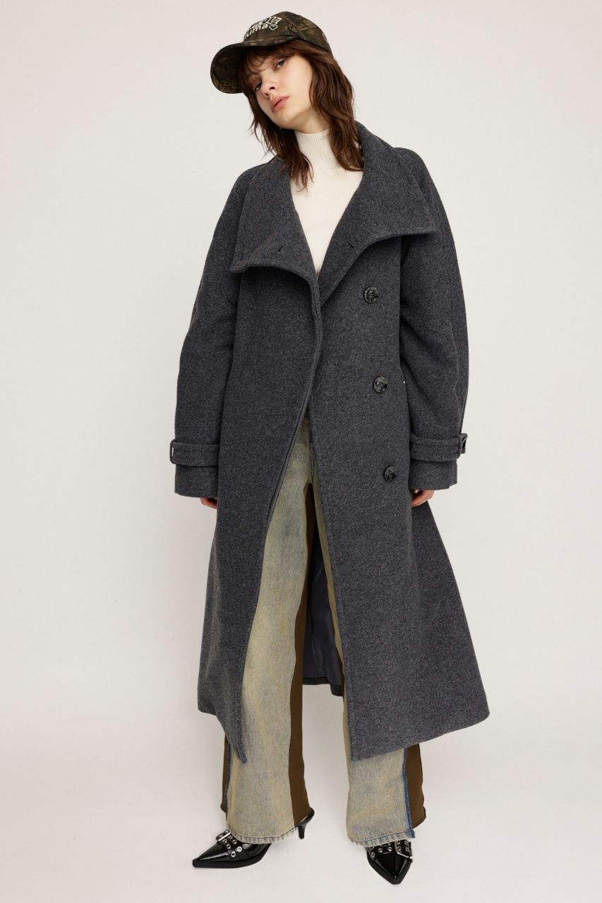 SLY | WIDE STAND NECK LONG コート (コート ) |SHEL'TTER WEBSTORE