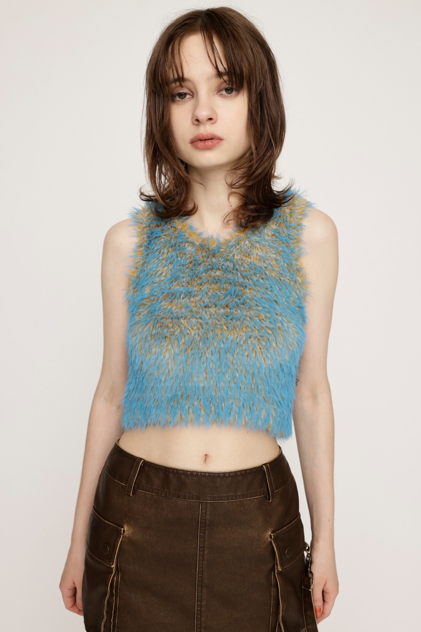 SLY | MIX SHAGGY TANK (タンクトップ ) |SHEL'TTER WEBSTORE