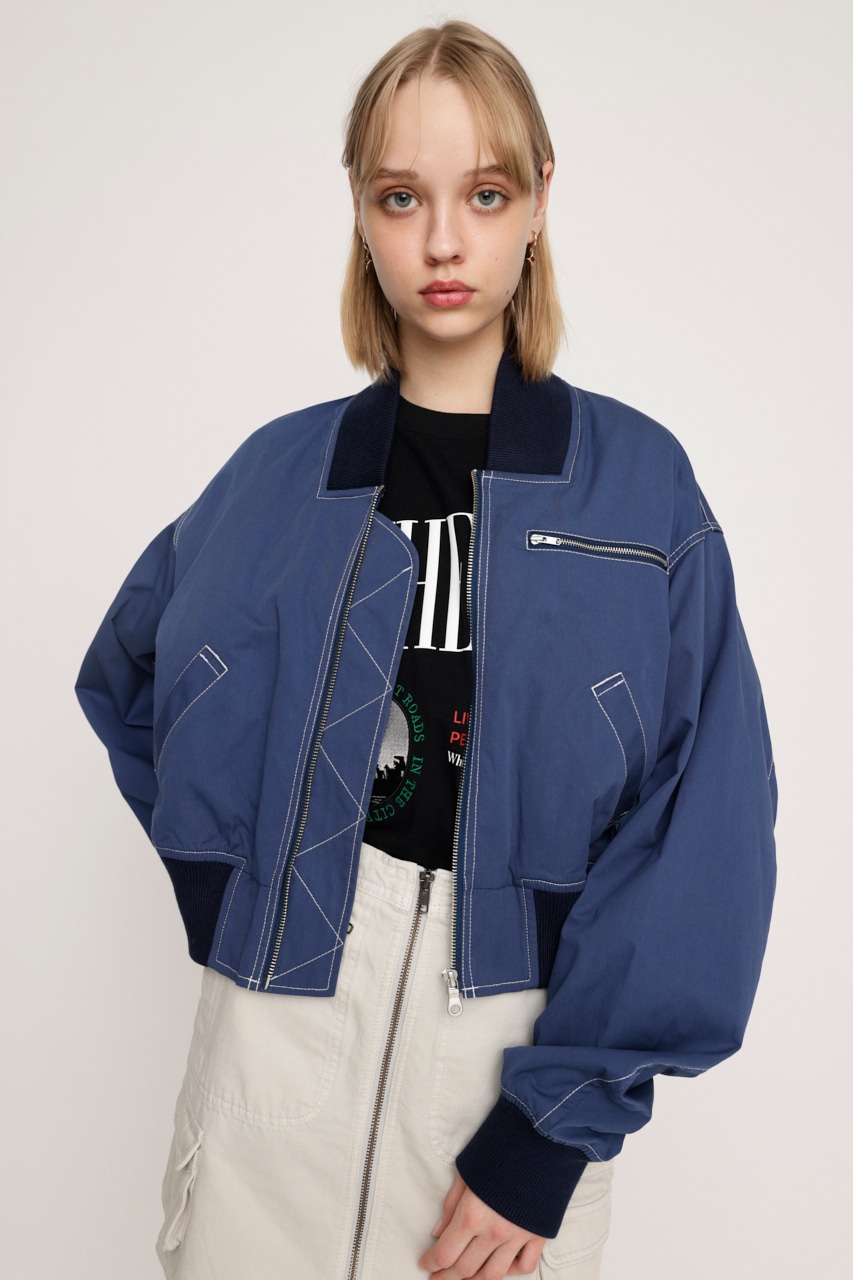 SLY | CROPPED BOMBER ジャケット (ブルゾン ) |SHEL'TTER WEBSTORE