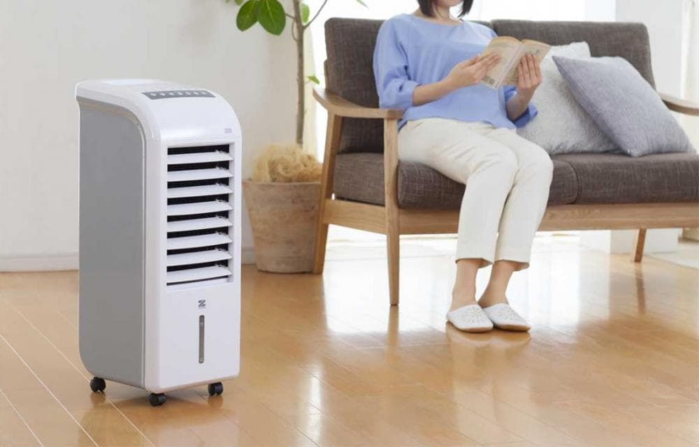 ZHC-1200 スリム温冷風扇 ヒート&クール