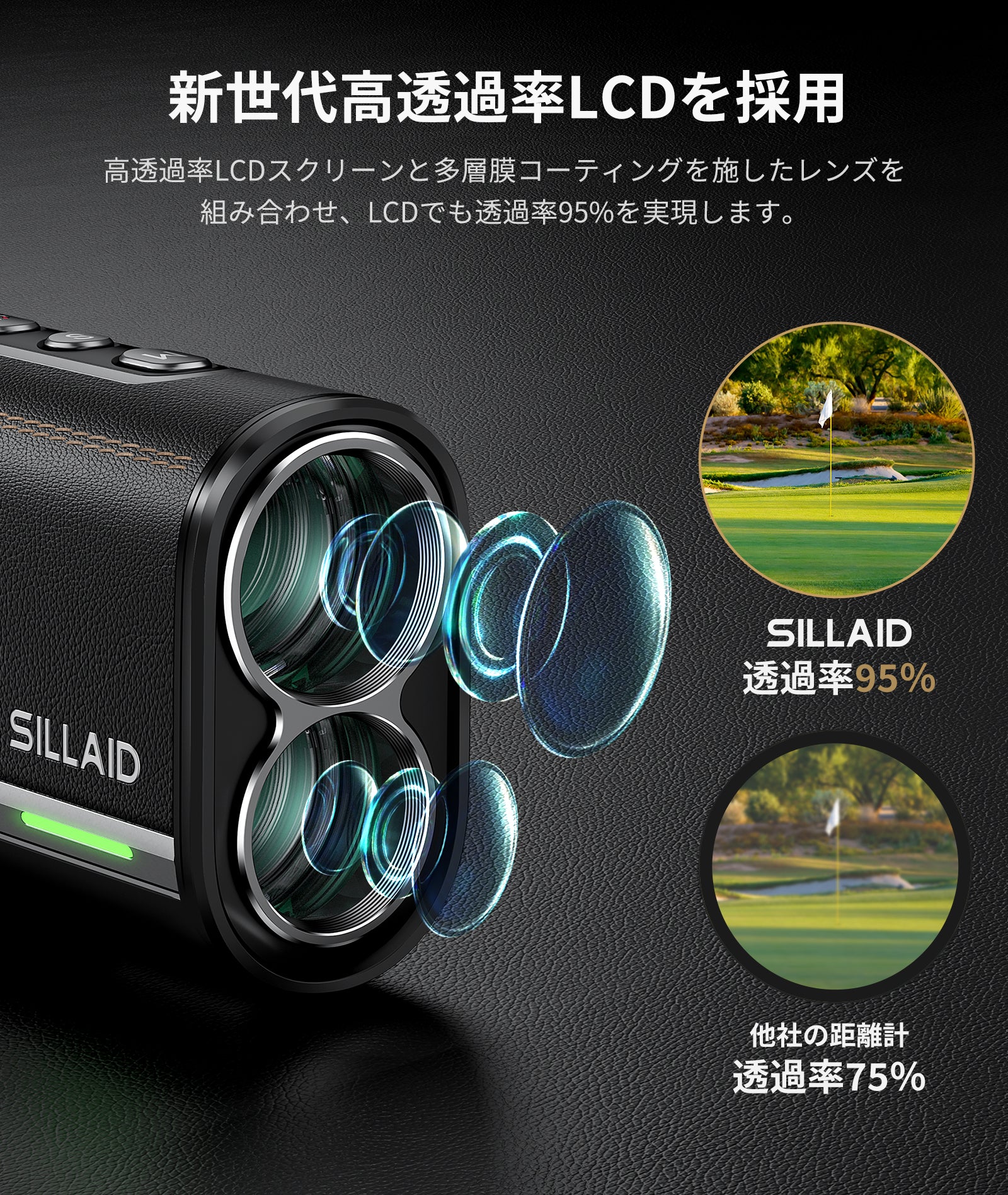 SILLAIDゴルフレーザー距離計VOYAGE/VOYAGE PRO – EENOUR