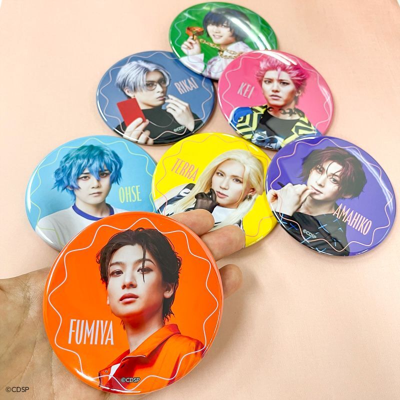 THE KEBABS 月刊KEBABS CD6枚缶バッジ5個セット KEBABS THE CD6枚セット