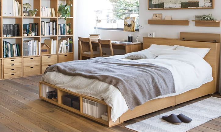 新宿区で無印ベッド・マットレスの買い取り｜エコ空間