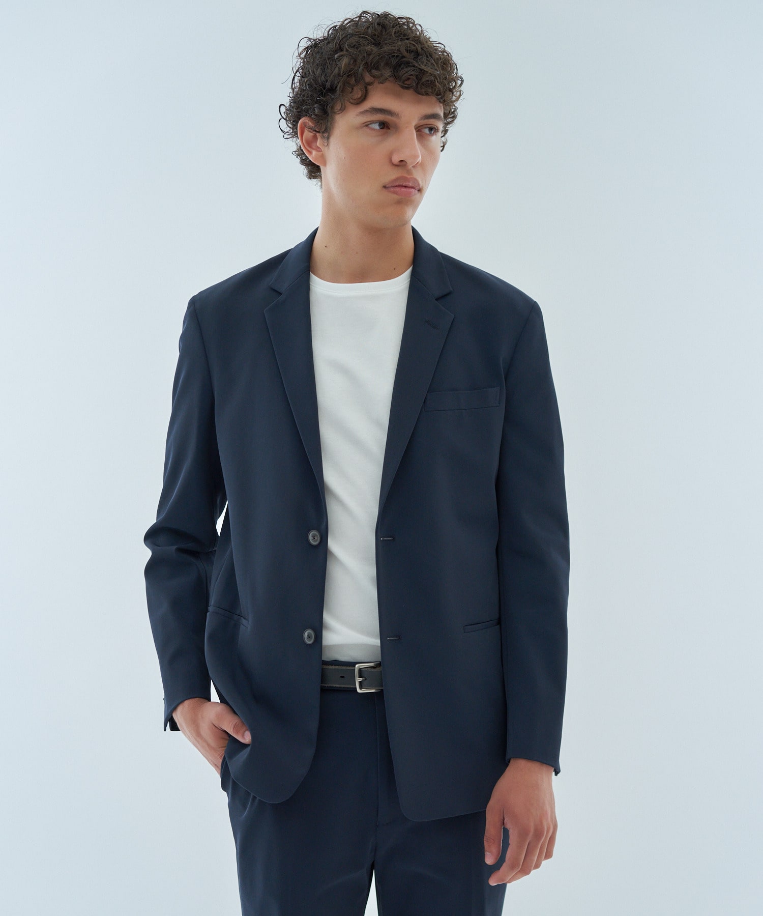 ESTNATION / ストレッチナイロン セットアップ2Bジャケット｜ESTNATION