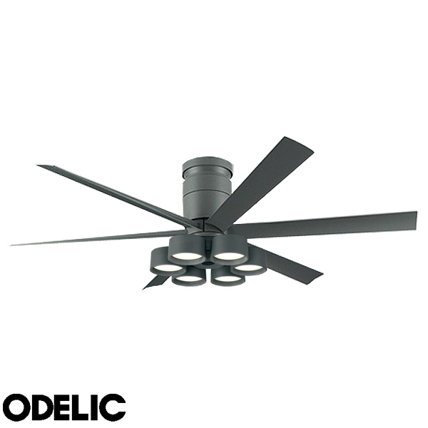 WF247 オーデリック シーリングファン 6枚羽根 グレー WF247