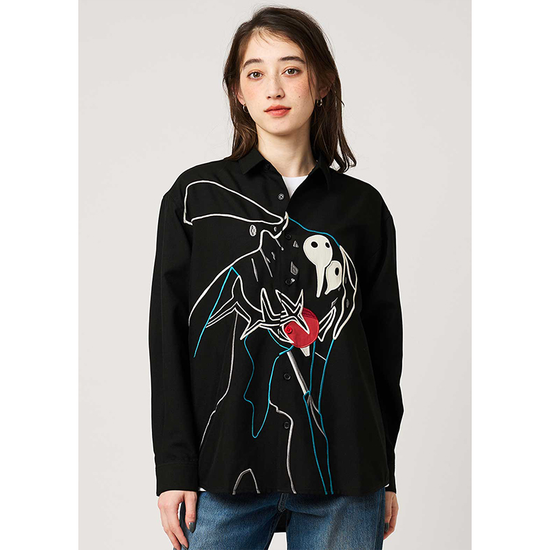 新世紀エヴァンゲリオン×graniph 】ルーズシャツ/「使徒、襲来」(M