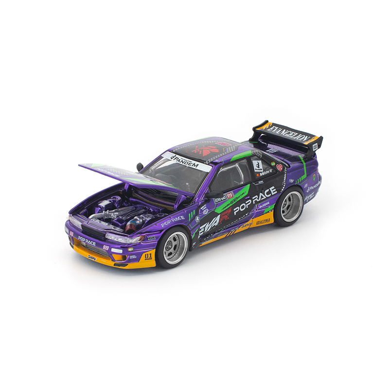 エヴァレーシング 1/64ミニカー EVA RT初号機 PANDEM S13 [お届け予定