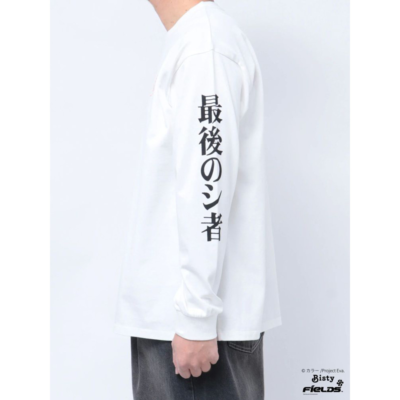 EVANGELIONxCALNAMUR】最後のシ者 ロンTEE/黒(フリーサイズ 黒