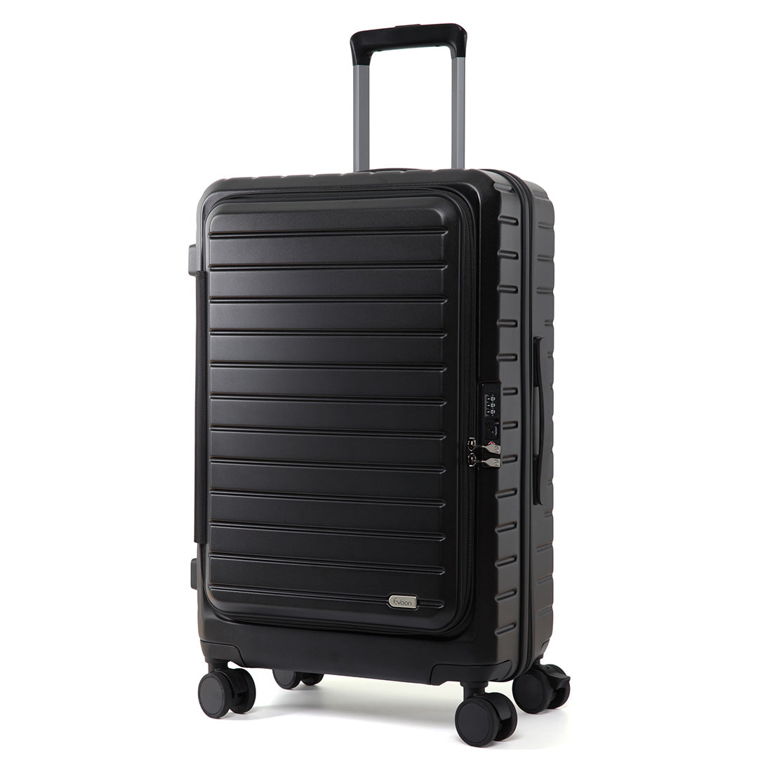 Evoon 拡張機能付きスーツケース 容量35L~41L/機内持ち込み可能【3営業