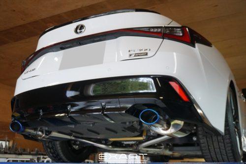 レクサスIS300 EXART ONEマフラー装着 | EXART – High Performance