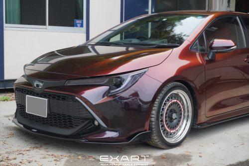 カローラスポーツ ワンオフマフラー製作 | EXART – High Performance