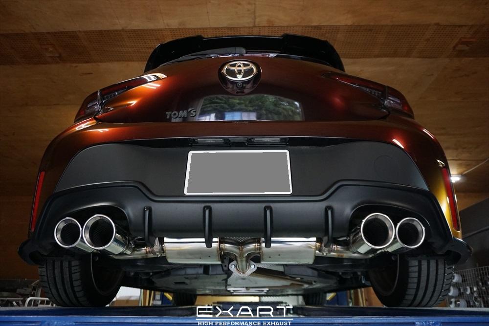 カローラスポーツ ワンオフマフラー製作 | EXART – High Performance