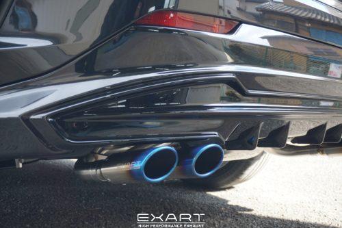 レクサスNX350h EXART ONEマフラー＆エアインテーク取付 | EXART