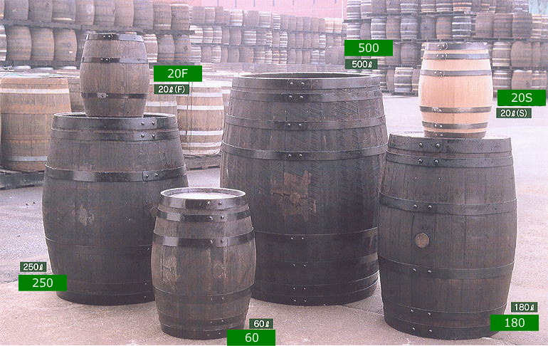 小さなワイン樽・大きな樽の通販・販売 － 木製雑貨の専門店F-RAISE