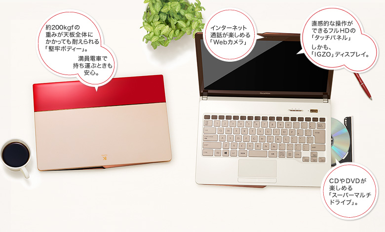 今までに発表した主な製品（ノートブックPC LIFEBOOK（ライフブック