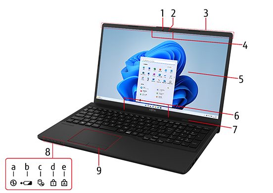 今までに発表した主な製品（15.6型ワイド ノートパソコン（PC