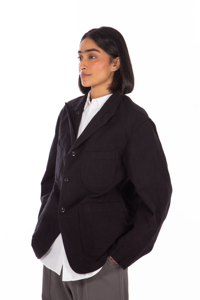 Bedford Jacket Black Moleskin – Four Horsemen Shop