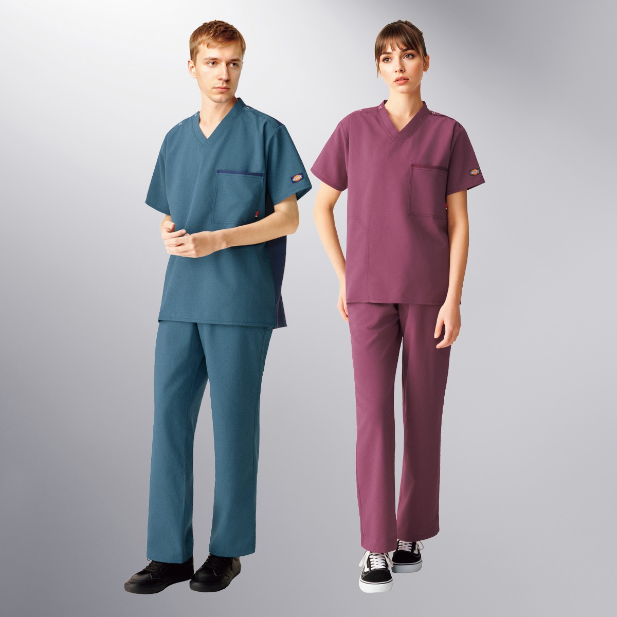 5022SC ストレートパンツ （Dickies）｜医療用白衣・介護ユニフォーム