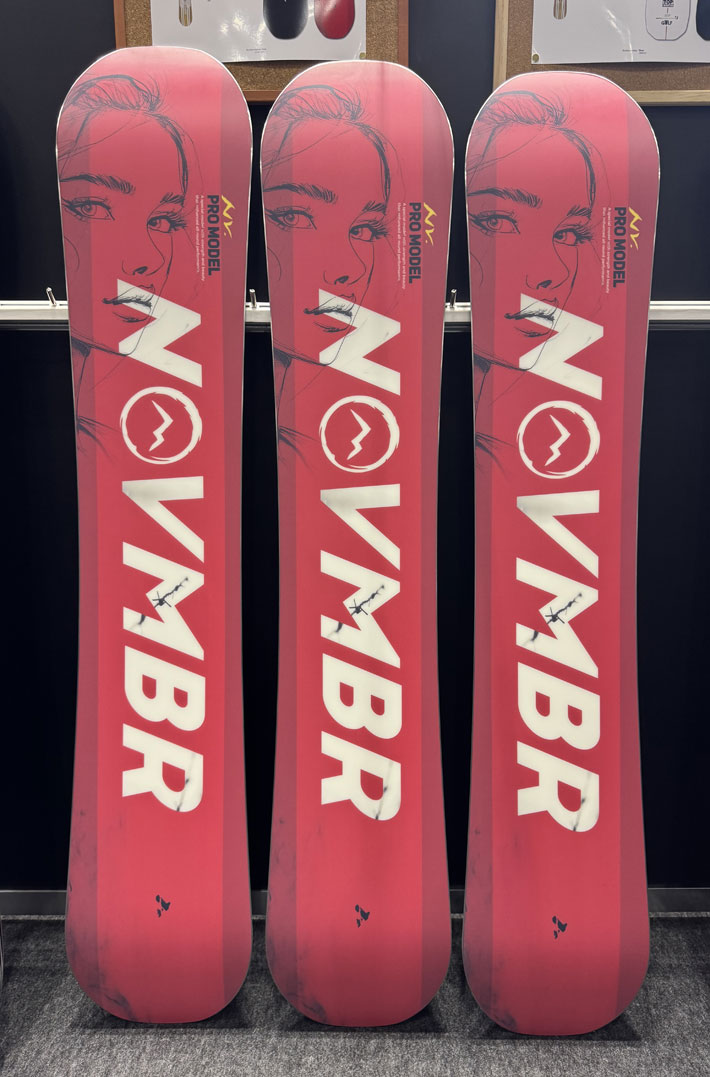 25-26 ノベンバー スノーボード NOVEMBER KAILA カイラ 152cm 154cm