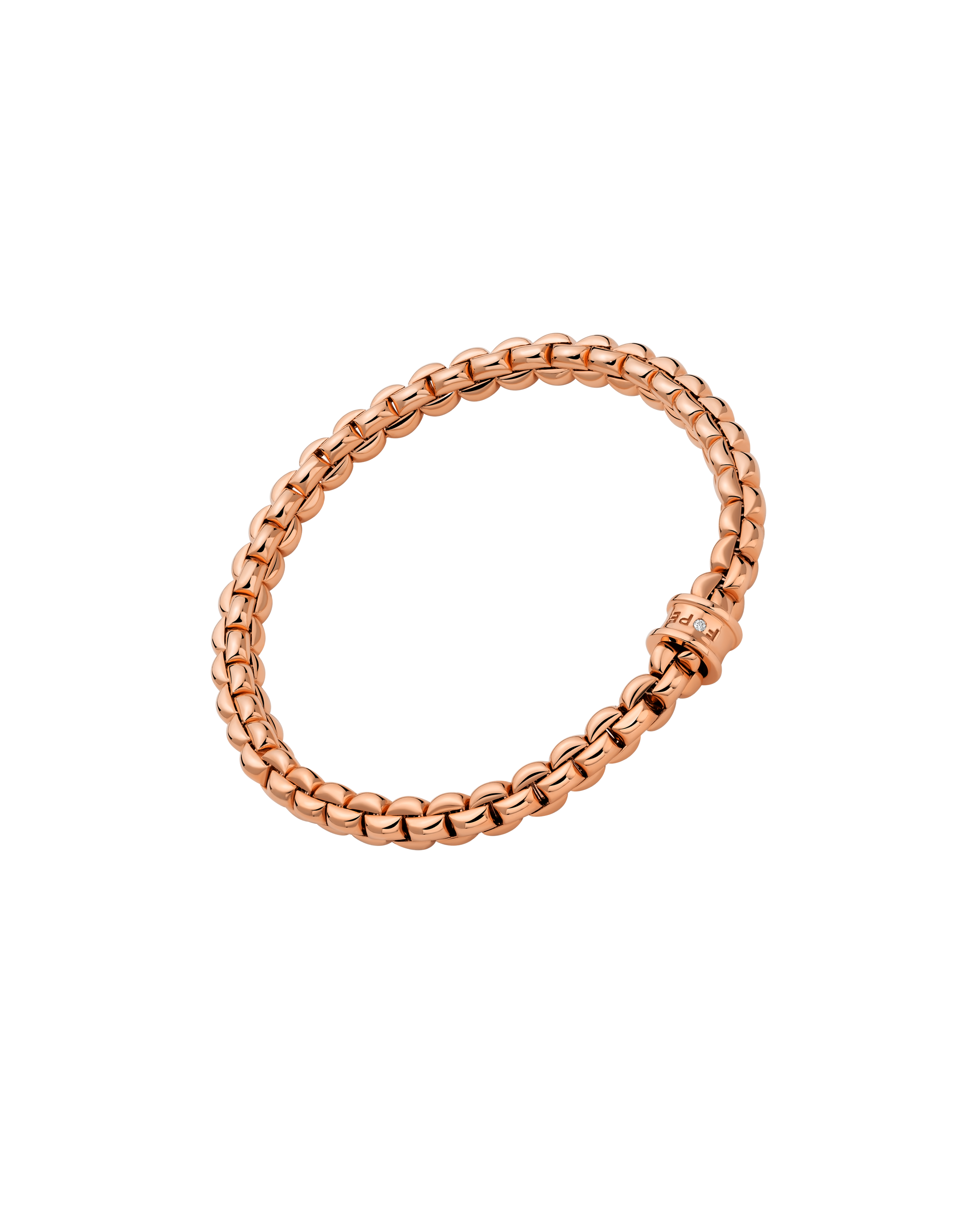 Flex'it ブレスレット ホワイトダイヤモンド - 01M10BX_BB - FOPE