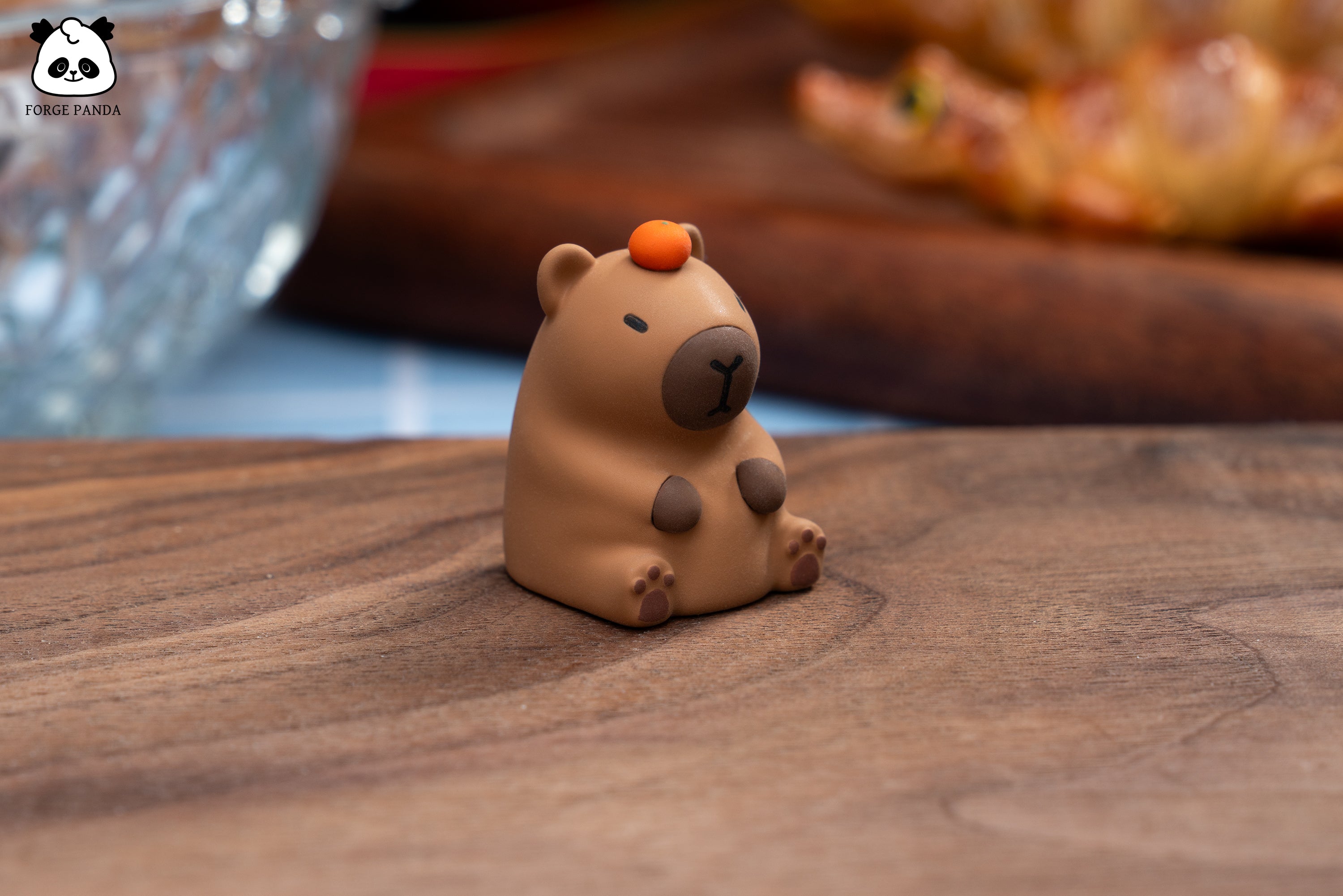 Zen Capybara Keycap – Orange Edition (Keycap)