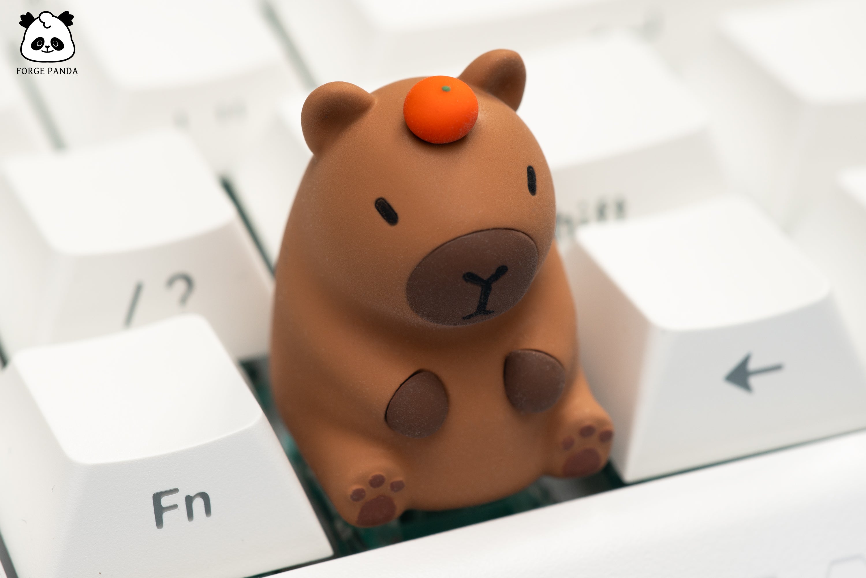 Zen Capybara Keycap – Orange Edition (Keycap)
