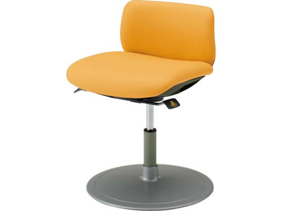 オカムラ 患者チェア 回転ロック ミニバック 丸ベース 肘無