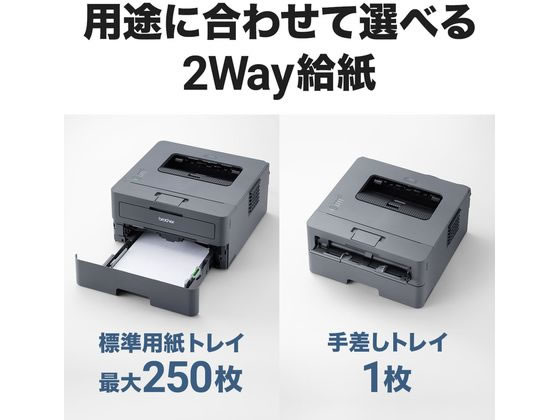 ブラザー A4モノクロレーザープリンター HL-L2400D 通販【フォレスト