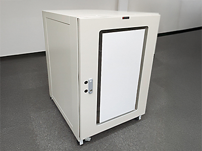 納入事例】静音ラック FSR-SH6107E｜オフィスの騒音対策に最適な防音