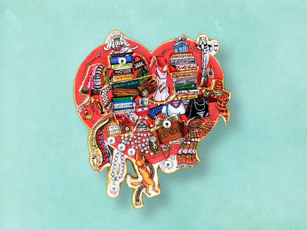 アートグッズ：ハンドメイド3Dブローチ｜チャールズ・ファジーノ公式サイト