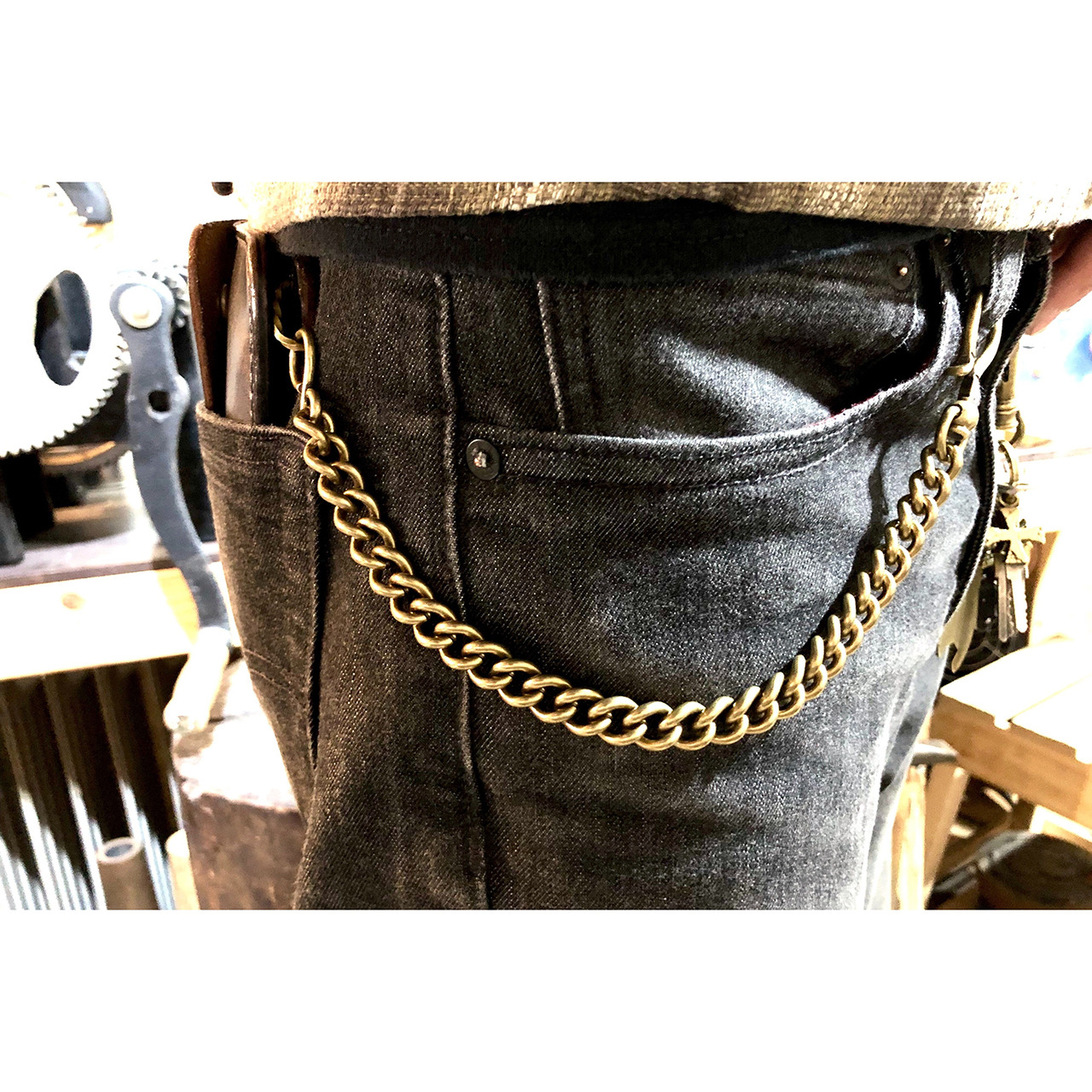 HATCHET(ハチェット) / “TRUCKER3”WALLET CHAIN(HW-5-B)(ウォレット