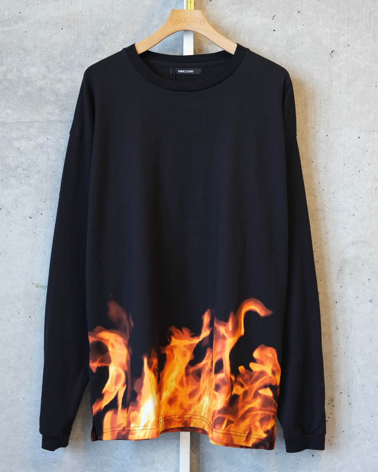 MINEDENIM - Fire Pattern L/S T-SH | fakejam