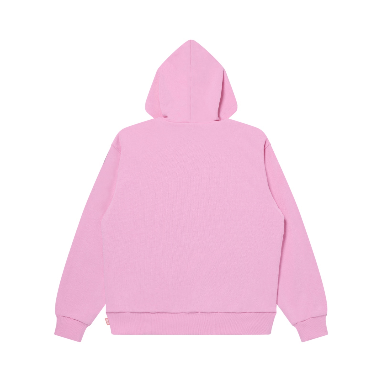 BLACK EYE PATCH (SMALL OG THERMAL ZIP HOODIE) PINK - FAMLEST