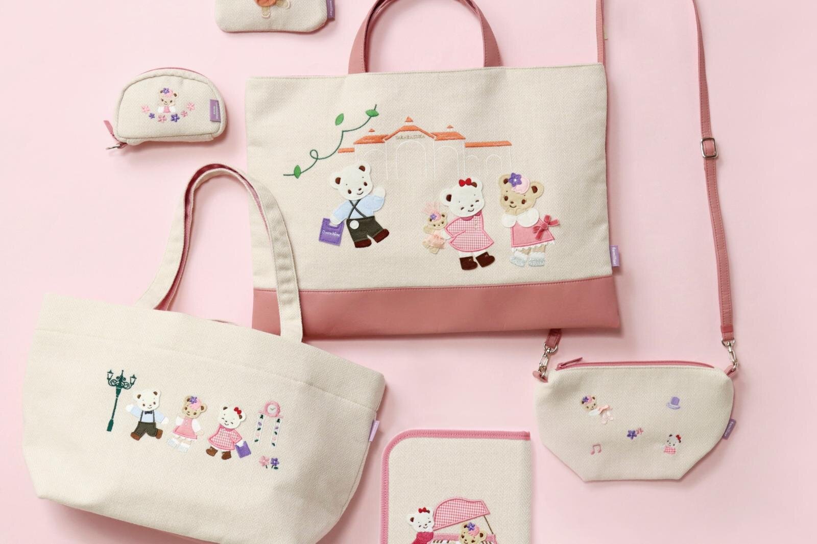 ファミリア×宝塚歌劇の限定グッズ、“タカラジェンヌに憧れるビオラ