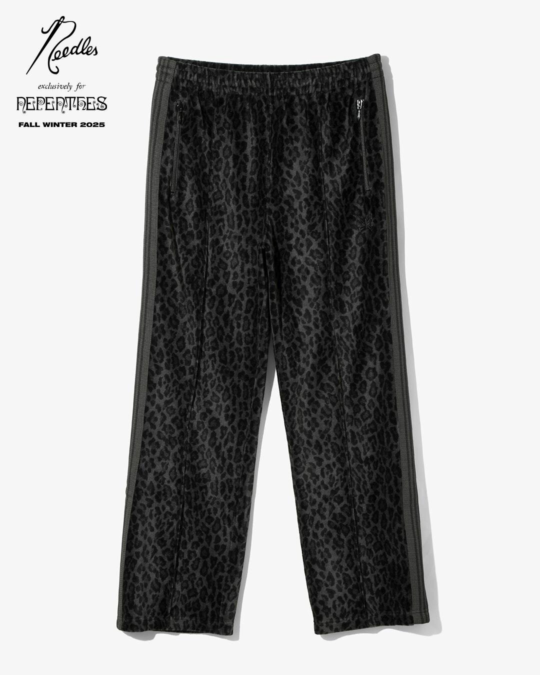 ニードルズ“レオパード柄”ベロアのジップフーディーやトラックパンツ