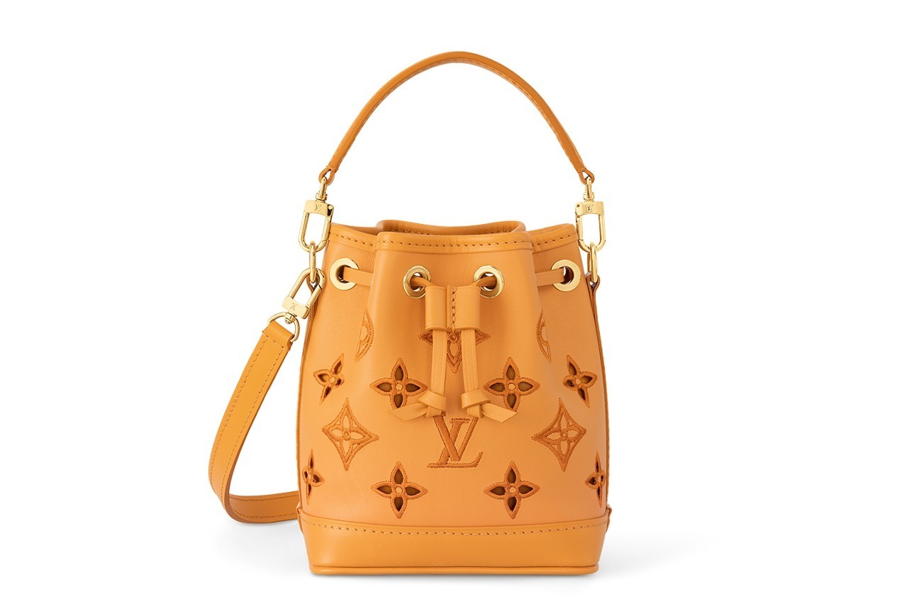 ルイ・ヴィトン“モノグラム刺繍入り”アイコンバッグ「ノエ」小ぶりな