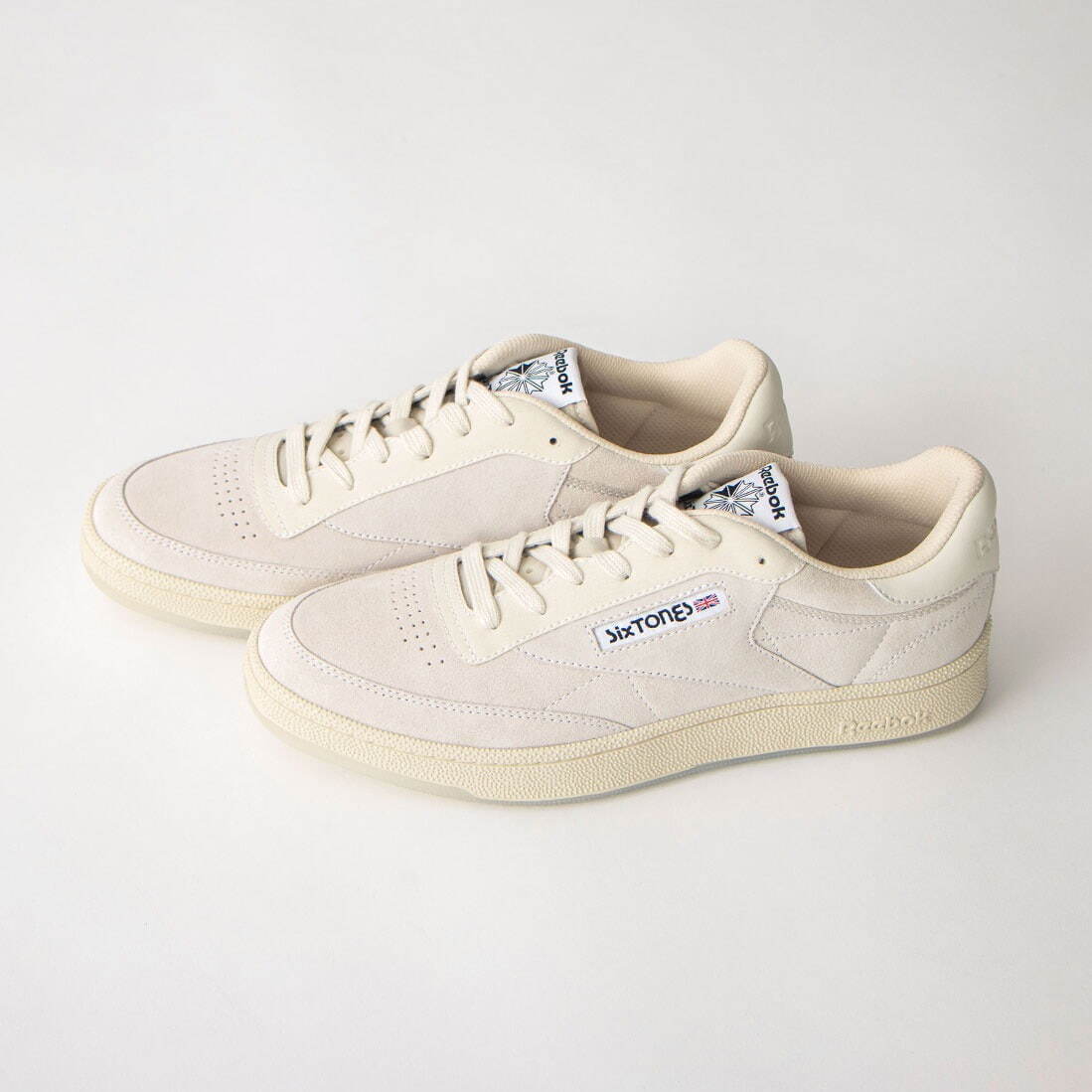 SixTONES×リーボックのコラボスニーカー「クラブ シー 85 ヴィンテージ