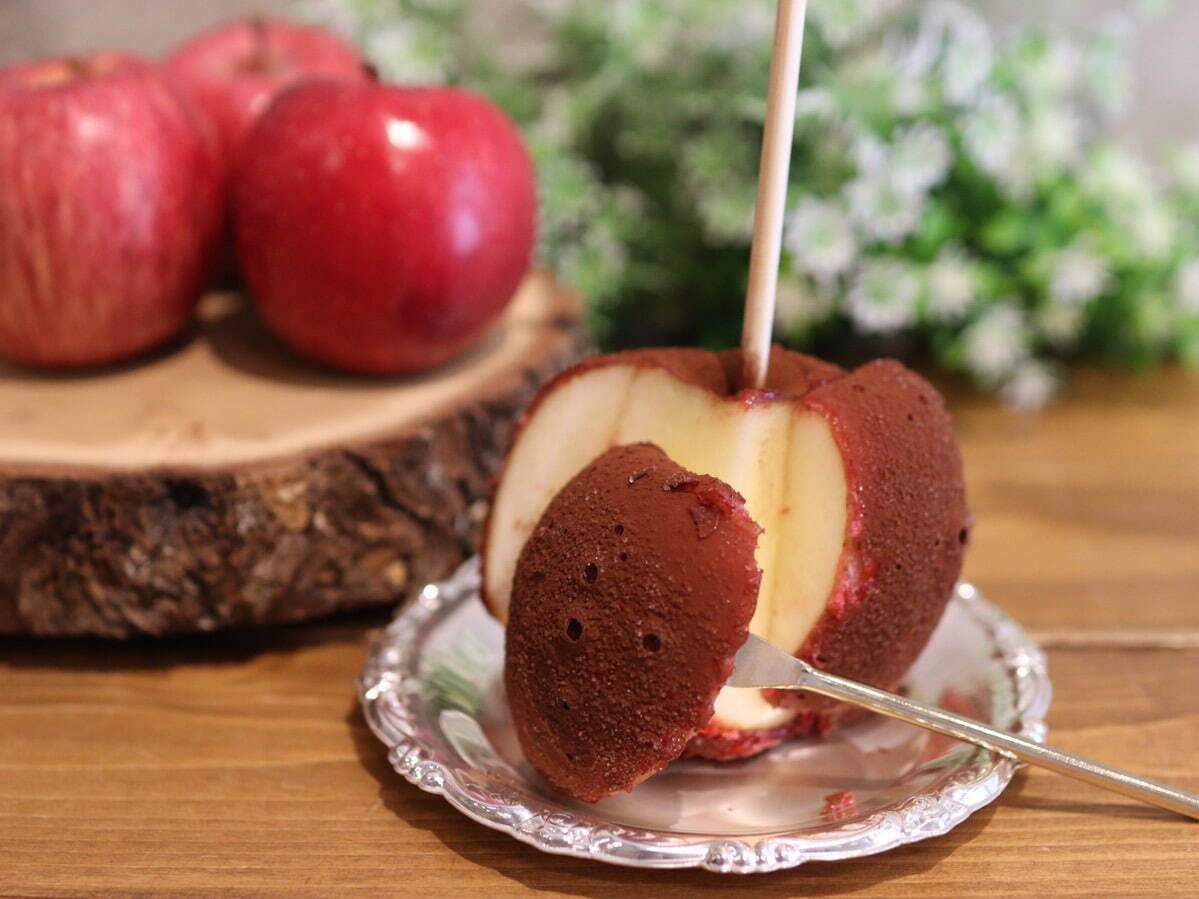 本格りんご飴専門店「代官山キャンディーアップル」浅草に、“パリパリ