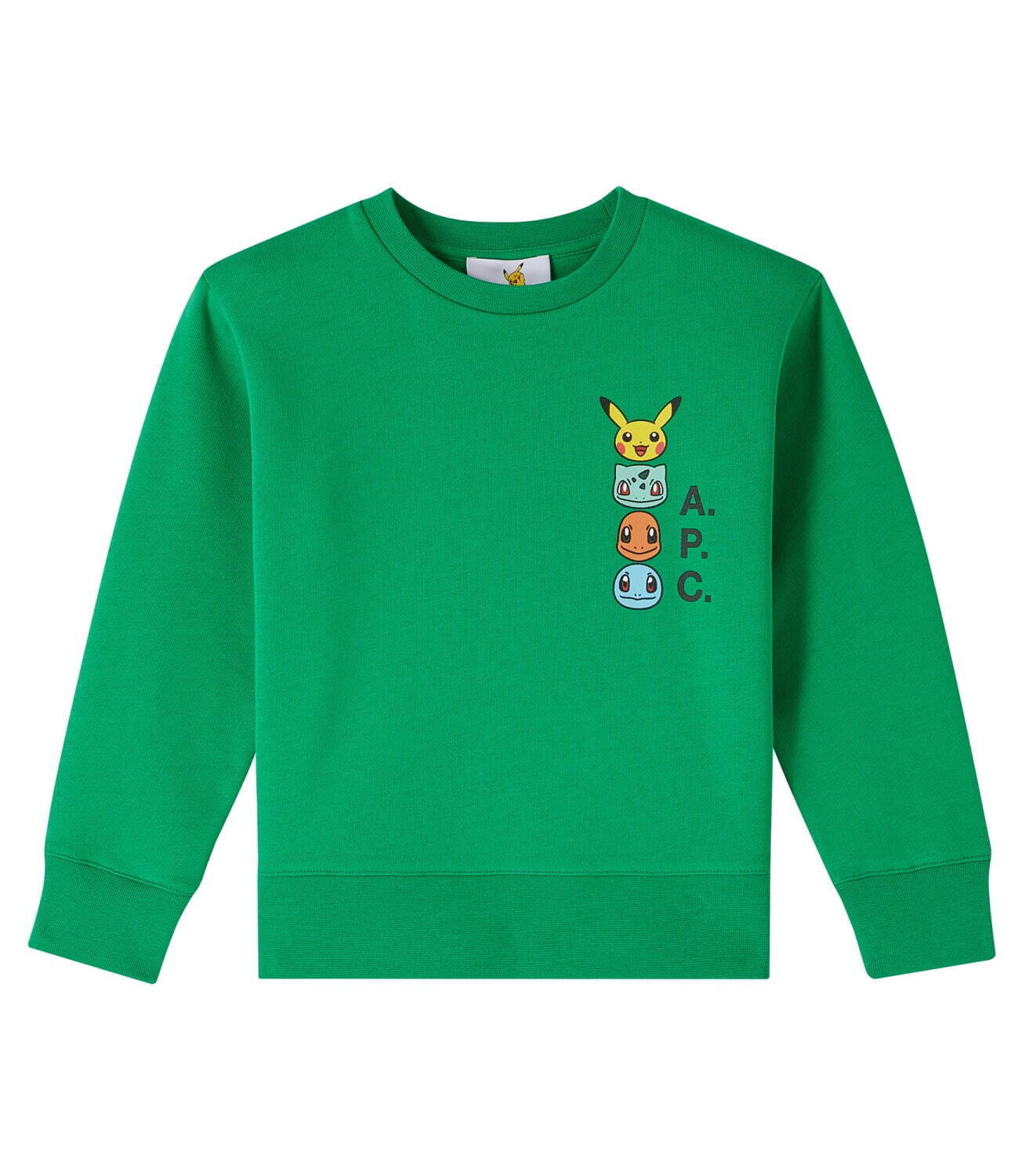 A.P.C. × ポケモン - ピカチュウ＆初代御三家のスウェットやTシャツ