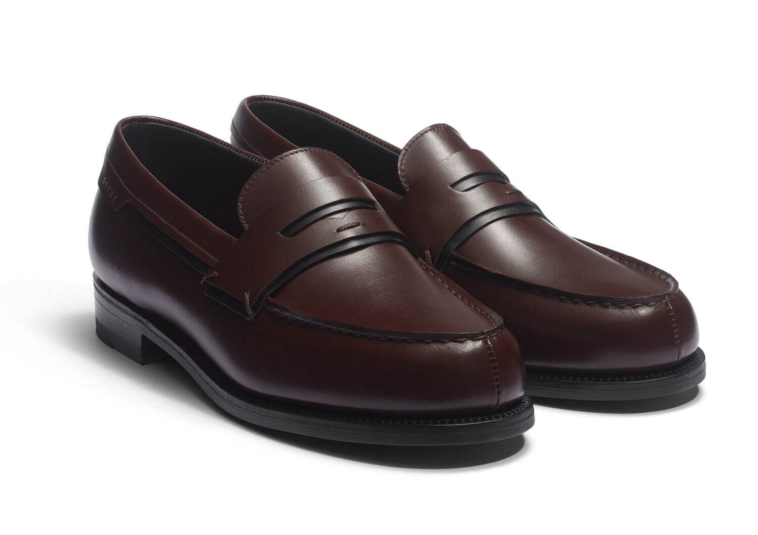 ジェイエムウエストン“ピンクステッチ”のウィメンズローファー「#180