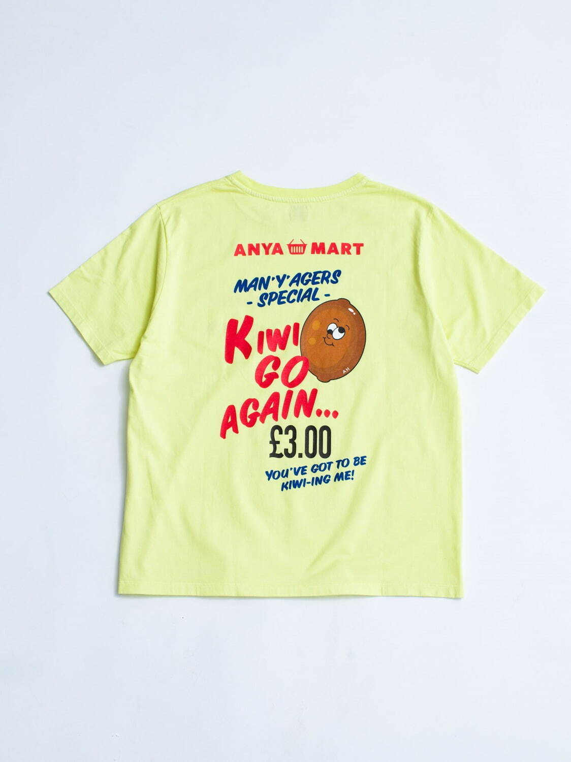 ロンハーマン×アニヤ・ハインドマーチ、苺やキウイのグラフィックT